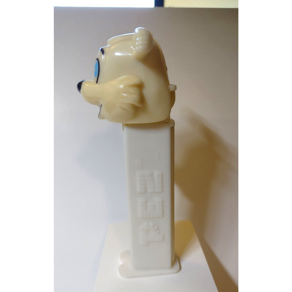 Pez Icee White Polar Bear Candy Container Vintage Hungary 1998 Retro - Picture 2 of 4